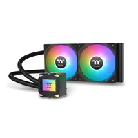 THERMAL TAKE Vodní chladič LA240 ARGB, 2x120mm ARGB, LGA1851, AM5, černá