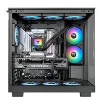 THERMAL TAKE Vodní chladič LA240 ARGB, 2x120mm ARGB, LGA1851, AM5, černá