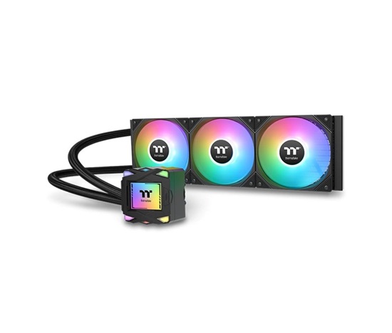 THERMAL TAKE Vodní chladič LA360 ARGB, 3x120mm ARGB, LGA1851, AM5, černá