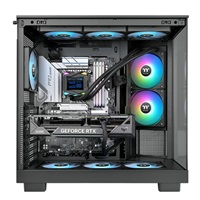 THERMAL TAKE Vodní chladič LA240-S ARGB, 2x120mm ARGB, LGA1851, AM5, černá