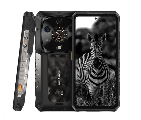 Smartphone Ulefone Armor 34 Pro 5G 16GB 512GB, Black, [No Charger], EU