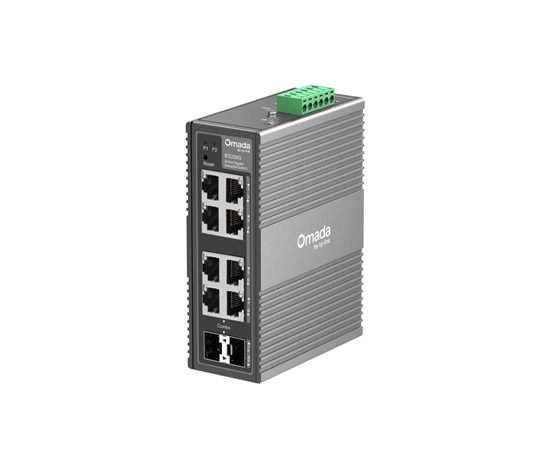 TP-Link OMADA průmyslový switch IES208G (6xGbE,2xGbE/SFPcombo,DIN,IP40,fanless)
