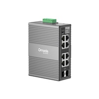 TP-Link OMADA průmyslový switch IES208G (6xGbE,2xGbE/SFPcombo,DIN,IP40,fanless)