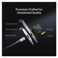 MERCUSYS MA210E Síťová karta 1GbE (1xGbE,1xPCIe)