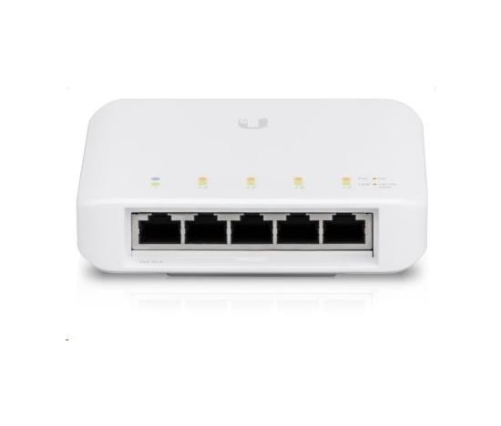 UBNT UniFi Switch Flex [5x Gigabit, 1xPoE In, 4xPoE Out] - rozbaleno