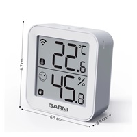 GARNI 158THT chytrý vnitřní teploměr s vlhkoměrem