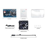 SEASONIC Ventilátor MagFlow 120 mm, černá