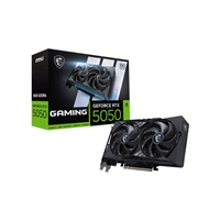 MSI VGA NVIDIA GeForce RTX 5050 8G GAMING OC, RTX 5050, 8GB GDDR6, 3xDP, 1xHDMI