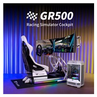 THERMALTAKE Závodní kokpit GR500 Racing Simulator Cockpit, Bílá