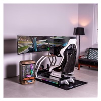 THERMALTAKE Závodní kokpit GR500 Racing Simulator Cockpit, Bílá