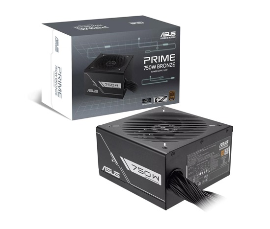 ASUS zdroj Prime 750W Bronze,135mm, 80 Plus Bronze