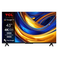 BAZAR - TCL P655 43" TV, 4K Ultra HD, HDR, WiFi, Bluetooth, Chromecast, Miracast, Dolby Digital, Google TV - Poškozený o