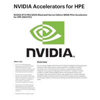 NVIDIA RTX PRO 6000 Blackwell Server Edition 96GB PCIe Accelerator for HPE
