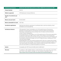 NVIDIA RTX PRO 6000 Blackwell Server Edition 96GB PCIe Accelerator for HPE