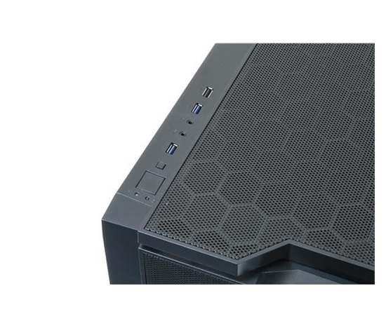 BAZAR - CHIEFTEC skříň Gamer Series / mATX Minitower, CI-01B-OP, bez zdroje, černá, poškozený obal