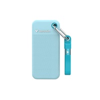VERBATIM externí SSD 2TB Pocket SSD, USB-C, Modrá