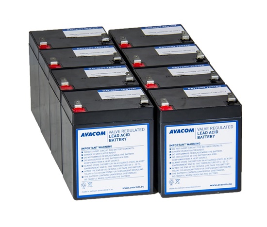AVACOM Náhradní baterie AVA-RBP08-12050-KIT pro UPS AEG, PowerWalker