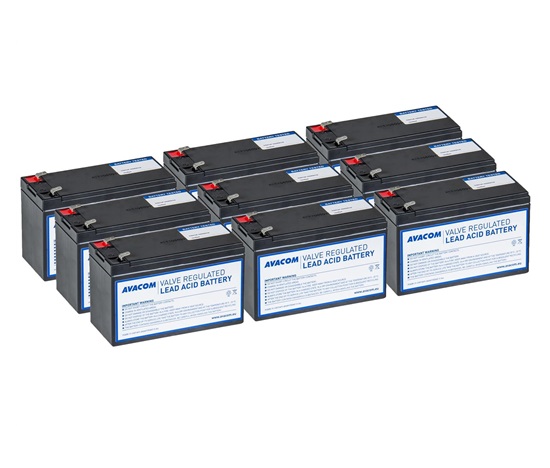 AVACOM Náhradní baterie AVA-RBP09-12090-KIT pro UPS KIT Legrand