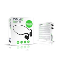 EVOLVEO bezdrátová sluchátka BonePro MP3 32GB, na lícní kosti,černá