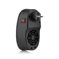 Salente HotHeat, teplovzdušný mini ventilátor, 500 W, černý