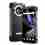 Rugged Smartphone Blackview BV9300 Pro 4G G99 12GB 256GB 15080-33W A13-D4, Watch Display, Black w Orange [No Charger]