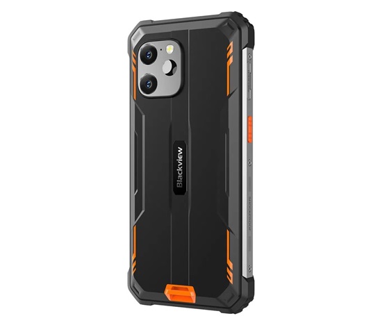 Rugged Smartphone Blackview BV8900 4G P90 8GB 256GB 10000-33W A13-D3, Thermal, Black w Orange [No Charger]