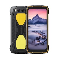 Rugged Smartphone Blackview BV7300 4G G81 6GB 256GB 15000-45W A14-D4, Night, Lights, Black w Yellow [No Charger]