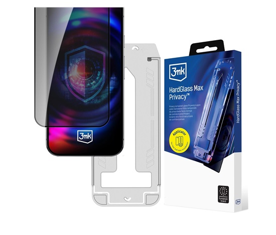 3mk Hardglass Max Privacy FrameFit pro Apple iPhone 16 Pro Max