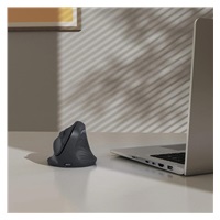 Hama vertikální ergonomická bezdrátová myš EWM-600R, pro praváky, nabíjecí, Multi Device