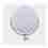 Miro 60c LED Full-color Round Panel Light (Mint Blue)