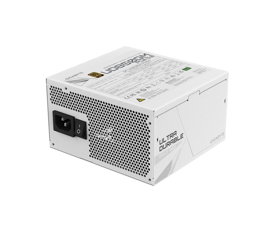 BAZAR - GIGABYTE zdroj UD850GM PG5, 850W, 80+ Gold, 120mm fan, bílá - Poškozený obal (Komplet)