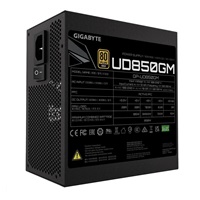 BAZAR - GIGABYTE zdroj UD850GM, 850W, 80+ Gold, 120mm fan - Po opravě (Bez příšlušenství)