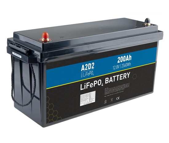 AVACOM A2D2 Baterie pro LiFePO4 12,8V 200Ah M8 (REPT cells)