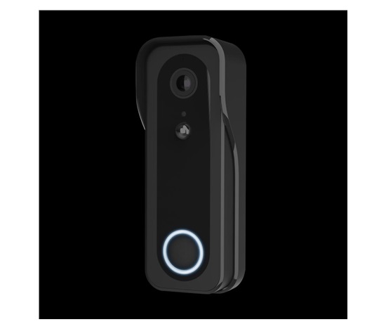 TRUST Smart dveřní zvonek s kamerou, černá
