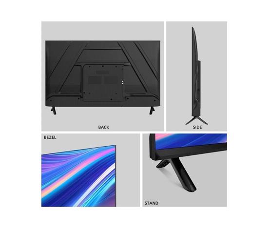CHiQ L40FT TV 40", FHD, smart, Google TV, dbx-tv, Dolby Audio, Frameless