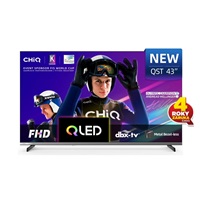 CHiQ L43QST TV 43", FHD, QLED, ultratenká, Android14, Dolby Audio, Frameless