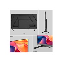 CHiQ U43QST TV 43", UHD, QLED, ultratenká, Google TV, DLG 120 Hz, Dolby Audio, Frameless, metalická