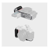 SmallRig 5706 L-Shaped Mount Plate with Silicone Handle for Nikon Z f Silver