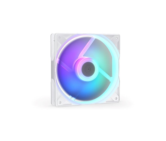 Endorfy ventilátor Stratus 120 White PWM ARGB, 120 mm, bílá