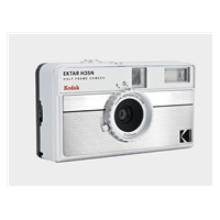 BAZAR - Kodak EKTAR H35N Camera Striped Silver - Poškozený obal (Komplet)