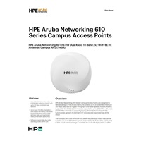 HPE Aruba Networking AP-615 (RW) 2-Radio 3-Band 2x2 Wi-Fi 6E Internal Antennas 10-pack Campus AP