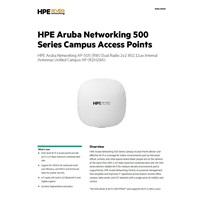 HPE Aruba Networking AP-505 (RW) Dual Radio 2x2 Wi-Fi 6 10-pack Campus Access Point