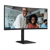 AOC MT 34" CU34E4CV - 3440x1440,VA,120Hz,HDR10,2xHDMI,DP,USBhub,USB-C,RJ45,repro,Zakřivený