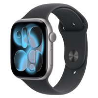 Apple Watch Series 11 GPS 46mm Space Grey Aluminium Case with Black Sport Band - M/L