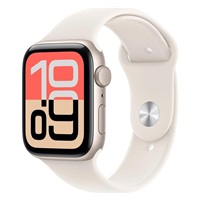 Apple Watch SE 3 GPS 40mm Starlight Aluminium Case with Starlight Sport Band - M/L