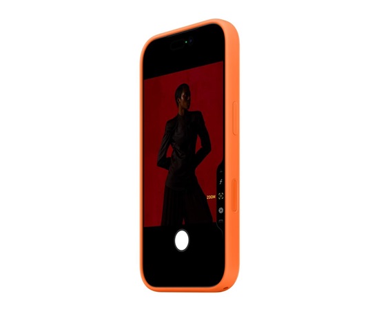 Apple iPhone 17 Pro Silicone Case with MagSafe – Orange