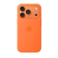 Apple iPhone 17 Pro Silicone Case with MagSafe – Orange