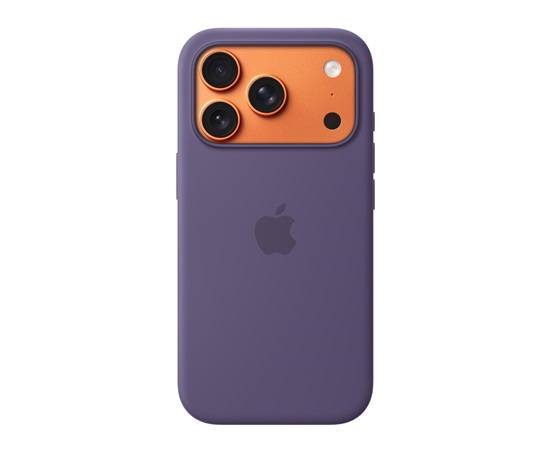 Apple iPhone 17 Pro Silicone Case with MagSafe – Purple Fog