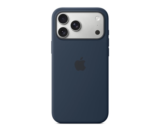 Apple iPhone 17 Pro Max Silicone Case with MagSafe – Midnight