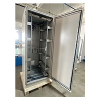 XtendLan 19" venkovní stojanový rozvaděč 42U 800x1000, krytí IP54, nosnost 1600kg, podstavec, ventilace, termostat, šedý